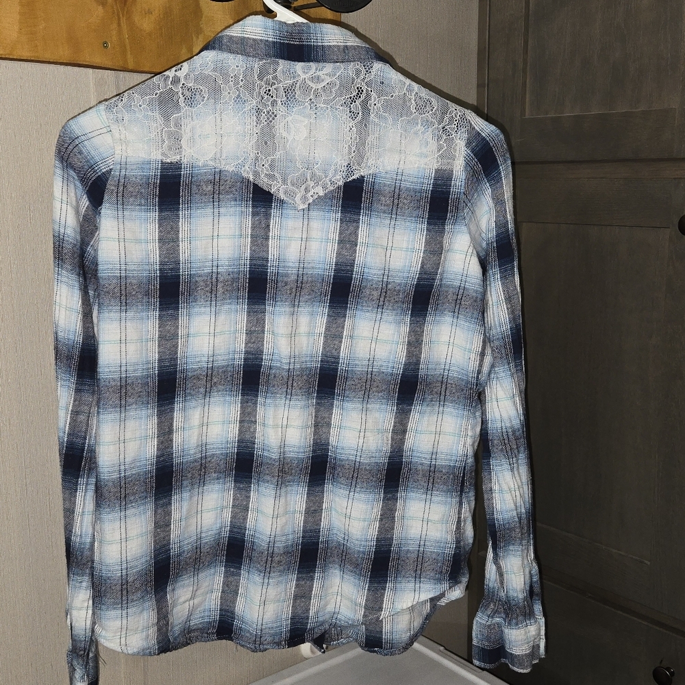 ###Plaid Country Shirt - Picture 4 of 6